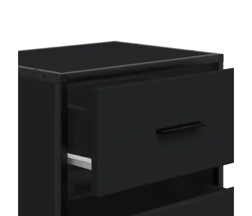 Öökapp, Must, 40X31X50 cm Tehispuit