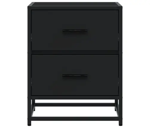 Naktsskapīši, 2 Gab., Melni, 40X31X50 Cm, Inženierijas Koks Vidaxl Naktsskapīši, 2 Gab., Melni, 40X31X50 Cm, Inženierijas Koks Vidaxl