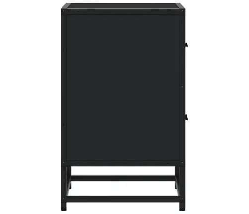 Naktsskapīši, 2 Gab., Melni, 40X31X50 Cm, Inženierijas Koks Vidaxl Naktsskapīši, 2 Gab., Melni, 40X31X50 Cm, Inženierijas Koks Vidaxl