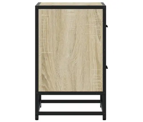 Naktinė Spintelė, Sonoma Ąžuolo, 40X31X50cm Apdirbta Mediena