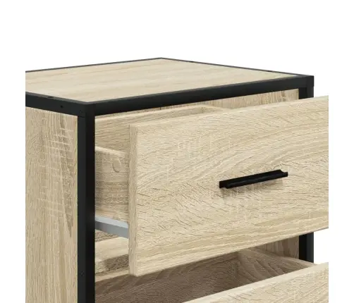 Naktinė Spintelė, Sonoma Ąžuolo, 40X31X50cm Apdirbta Mediena