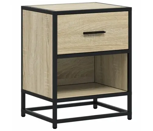 Naktsskapīši, 2 Gab., Ozolkoka, 40X31X50 Cm, Inženierijas Koks Vidaxl