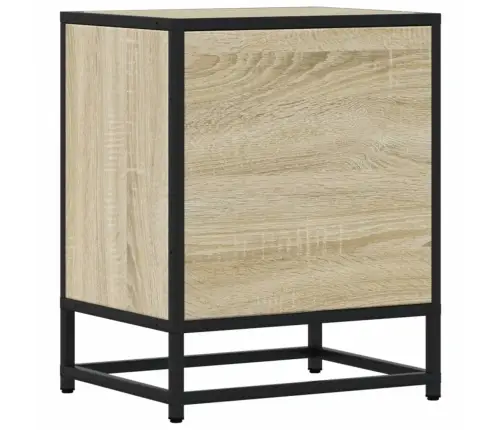 Naktsskapīši, 2 Gab., Ozolkoka, 40X31X50 Cm, Inženierijas Koks Vidaxl