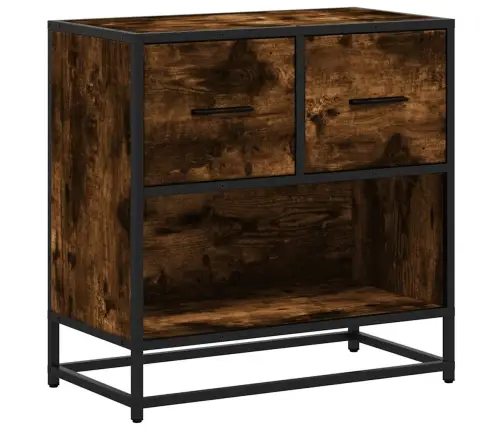 Öökapp Suitsutamm 60X31X60 Cm Konstrueeritud Puit Ja Metall