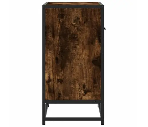 Öökapp Suitsutamm 60X31X60 Cm Konstrueeritud Puit Ja Metall