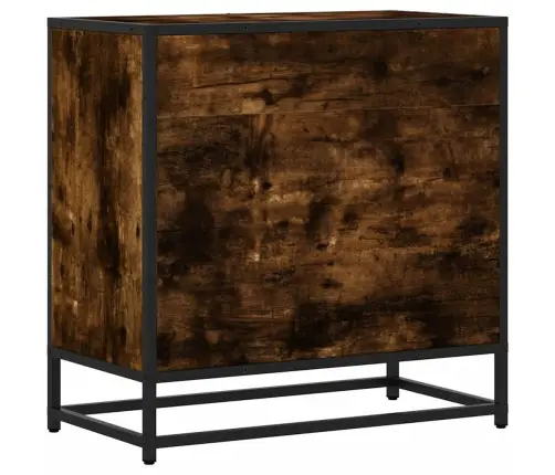 Öökapp Suitsutamm 60X31X60 Cm Konstrueeritud Puit Ja Metall