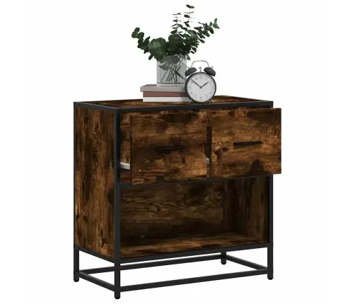 Öökapp Suitsutamm 60X31X60 Cm Konstrueeritud Puit Ja Metall