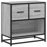 Voodikapp Hall Sonoma 60X31X60 cm Puidust Ja Metallist Voodikapp Hall Sonoma 60X31X60 cm Puidust Ja Metallist