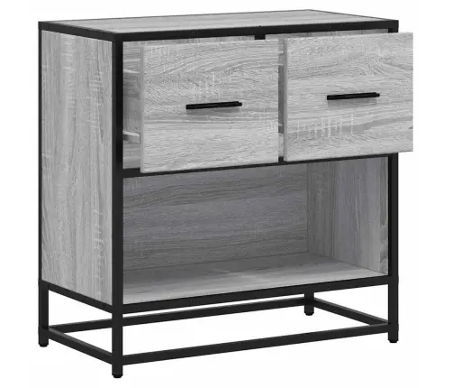 Voodikapp Hall Sonoma 60X31X60 cm Puidust Ja Metallist Voodikapp Hall Sonoma 60X31X60 cm Puidust Ja Metallist