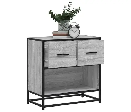 Voodikapp Hall Sonoma 60X31X60 cm Puidust Ja Metallist Voodikapp Hall Sonoma 60X31X60 cm Puidust Ja Metallist