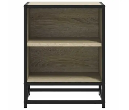 Lovos Spintelės 2 Vnt Sonoma Ąžuolas 40X31X50 Cm