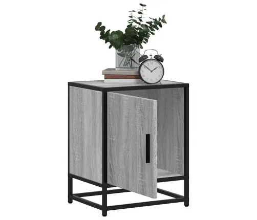 Öökapid 2 Tk Hall Sonoma 40X31X50 Cm Engineered Wood And Metal