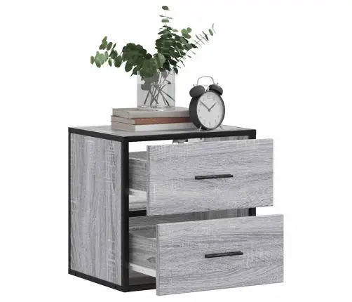 Seinale Kinnitatavad Öökapid 2 Tk Hall Sonoma 40X31X39,5 Cm