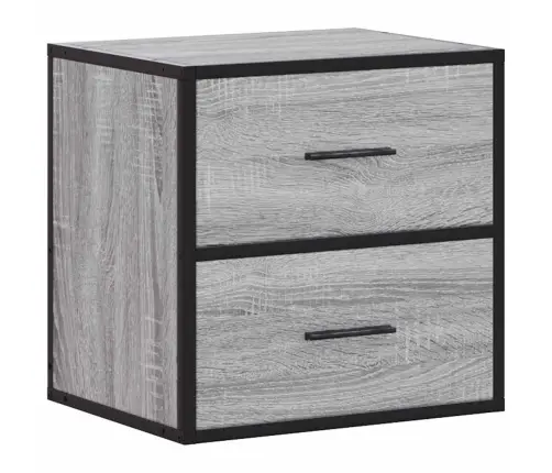 Seinale Kinnitatavad Öökapid 2 Tk Hall Sonoma 40X31X39,5 Cm