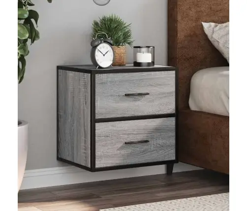 Seinale Kinnitatavad Öökapid 2 Tk Hall Sonoma 40X31X39,5 Cm