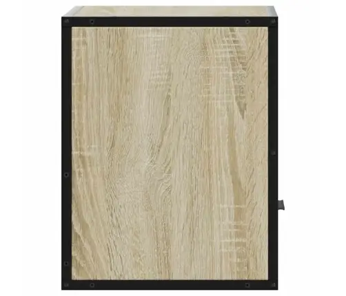 Sienas Naktsskapītis, Ozolkoka Krāsa, 40X31X39,5 Cm Vidaxl Sienas Naktsskapītis, Ozolkoka Krāsa, 40X31X39,5 Cm Vidaxl