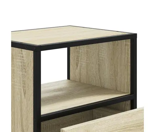 Seinale Paigaldatavad Öökapid 2 Tk Sonoma Tamm 40X31X39,5 Cm