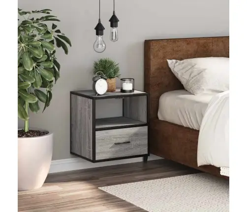 Sienas Naktsskapītis, Ozolkoka Krāsa, 40X31X39,5 Cm Vidaxl