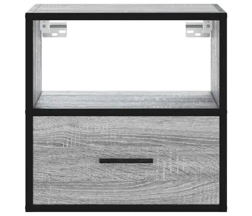 Sienas Naktsskapītis, Ozolkoka Krāsa, 40X31X39,5 Cm Vidaxl