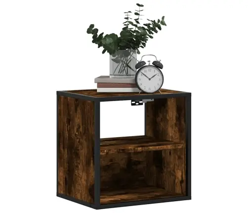 Sienas Naktsskapītis, Ozolkoka Krāsa, 40X31X39,5 Cm Vidaxl Sienas Naktsskapītis, Ozolkoka Krāsa, 40X31X39,5 Cm Vidaxl