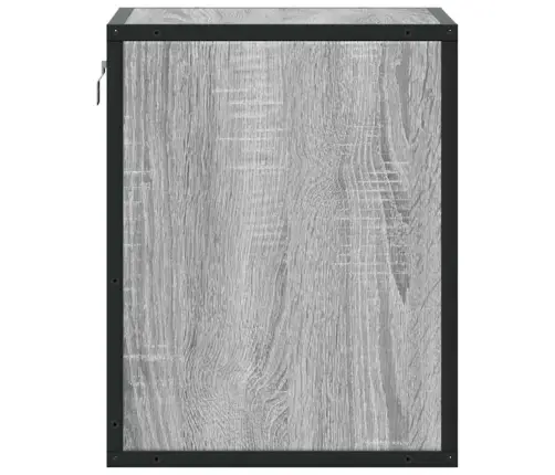 Sieninės Naktinės Spintelės, 2Vnt, Pilka, 40X31X39,5 Cm