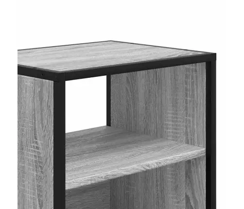 Sieninės Naktinės Spintelės, 2Vnt, Pilka, 40X31X39,5 Cm