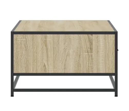 Kafijas Galdiņš, Ozola Krāsa, 90X57X35 Cm, Inženierijas Koks Vidaxl