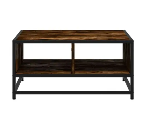 Kafijas Galdiņš Ozola Krāsa 60,5X60,5X30 Cm Inženierijas Koks Vidaxl