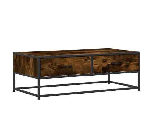 Galdiņš, Ozola Krāsa, 100X50X35 Cm, Inženierijas Koks, Metāls Vidaxl Galdiņš, Ozola Krāsa, 100X50X35 Cm, Inženierijas Koks, Metāls Vidaxl