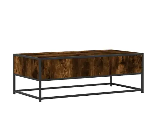 Galdiņš, Ozola Krāsa, 100X50X35 Cm, Inženierijas Koks, Metāls Vidaxl Galdiņš, Ozola Krāsa, 100X50X35 Cm, Inženierijas Koks, Metāls Vidaxl