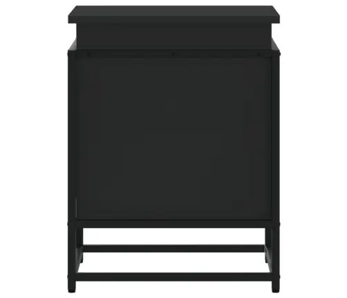 Daiktadėžė Su Dangčiu, Juoda, 40X40X51,5cm Apdirbta Mediena