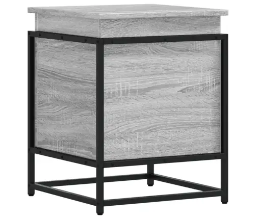 Uzglabāšanas Kaste Ar Vāku, 40X40X51,5 Cm, Inženierijas Koks Vidaxl