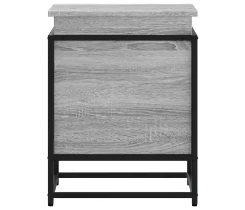 Uzglabāšanas Kaste Ar Vāku, 40X40X51,5 Cm, Inženierijas Koks Vidaxl