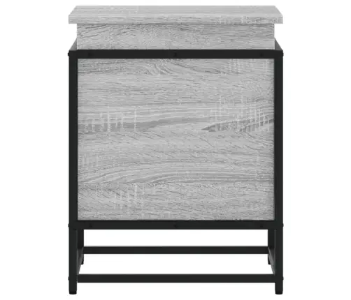 Uzglabāšanas Kaste Ar Vāku, 40X40X51,5 Cm, Inženierijas Koks Vidaxl