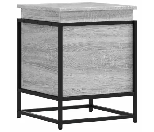 Uzglabāšanas Kaste Ar Vāku, 40X40X51,5 Cm, Inženierijas Koks Vidaxl