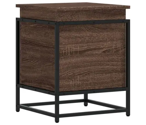 Daiktadėžė Su Dangčiu, Ruda, 40X40X51,5cm Apdirbta Mediena