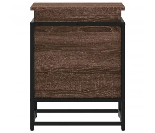 Daiktadėžė Su Dangčiu, Ruda, 40X40X51,5cm Apdirbta Mediena