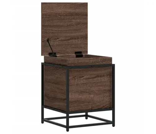 Daiktadėžė Su Dangčiu, Ruda, 40X40X51,5cm Apdirbta Mediena