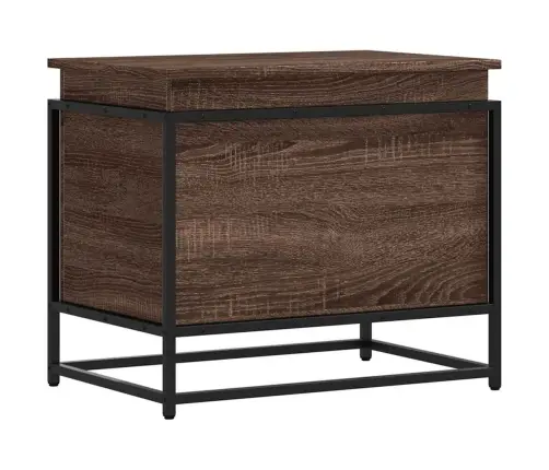 Daiktadėžė Su Dangčiu, Ruda, 60X40X51,5cm Apdirbta Mediena