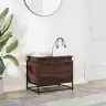Daiktadėžė Su Dangčiu, Ruda, 60X40X51,5cm Apdirbta Mediena