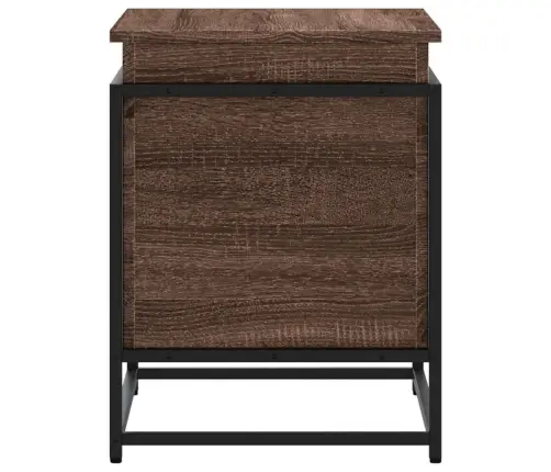 Daiktadėžė Su Dangčiu, Ruda, 60X40X51,5cm Apdirbta Mediena