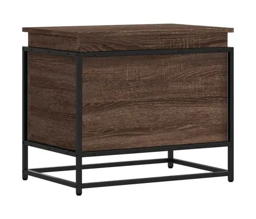 Daiktadėžė Su Dangčiu, Ruda, 60X40X51,5cm Apdirbta Mediena