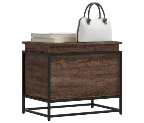 Daiktadėžė Su Dangčiu, Ruda, 60X40X51,5cm Apdirbta Mediena