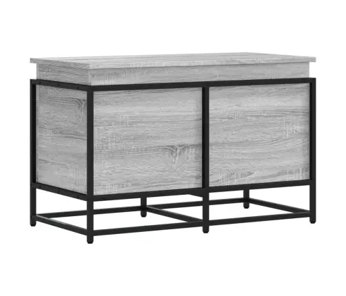 Uzglabāšanas Kaste Ar Vāku, 80X40X51,5 Cm, Inženierijas Koks Vidaxl