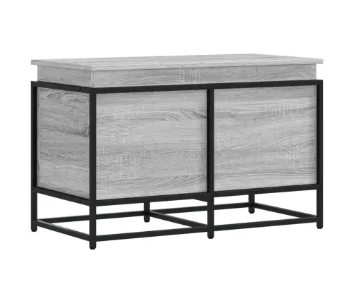 Uzglabāšanas Kaste Ar Vāku, 80X40X51,5 Cm, Inženierijas Koks Vidaxl