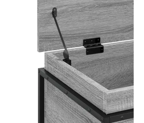 Uzglabāšanas Kaste Ar Vāku, 80X40X51,5 Cm, Inženierijas Koks Vidaxl