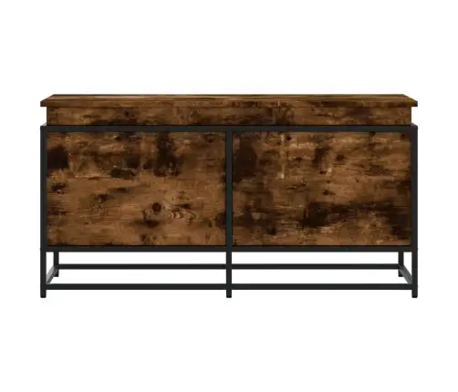 Uzglabāšanas Kaste Ar Vāku, 100X40X51,5 Cm, Inženierijas Koks Vidaxl