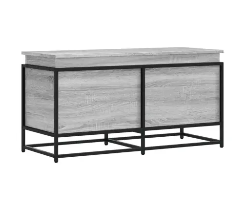 Uzglabāšanas Kaste Ar Vāku, 100X40X51,5 Cm, Inženierijas Koks Vidaxl