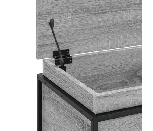 Uzglabāšanas Kaste Ar Vāku, 100X40X51,5 Cm, Inženierijas Koks Vidaxl