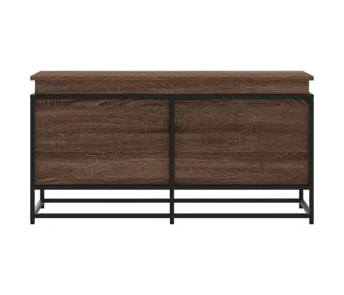 Uzglabāšanas Kaste Ar Vāku, 100X40X51,5 Cm, Inženierijas Koks Vidaxl